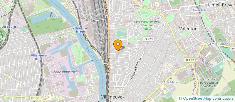 localisation de l'entreprise MONSIEUR PHILIPPE PRONZOLA  VILLENEUVE-SAINT-GEORGES