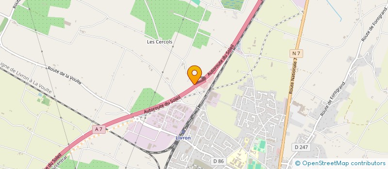 localisation de l'entreprise MONSIEUR PHILIPPE PROST  LIVRON-SUR-DROME