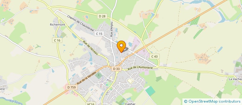 localisation de l'entreprise MONSIEUR PHILIPPE PROUTIERE à NUEIL-LES-AUBIERS