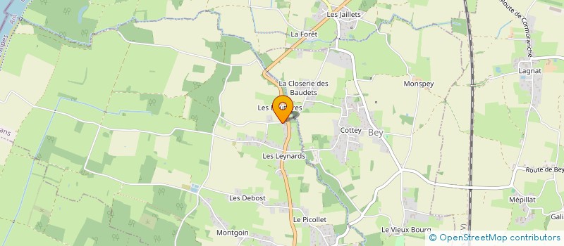 localisation de l'entreprise MONSIEUR PHILIPPE PRUDENT  GARNERANS