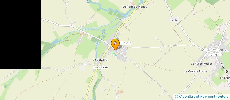 localisation de l'entreprise MONSIEUR PHILIPPE PRUNIER  NEUVILLALAIS