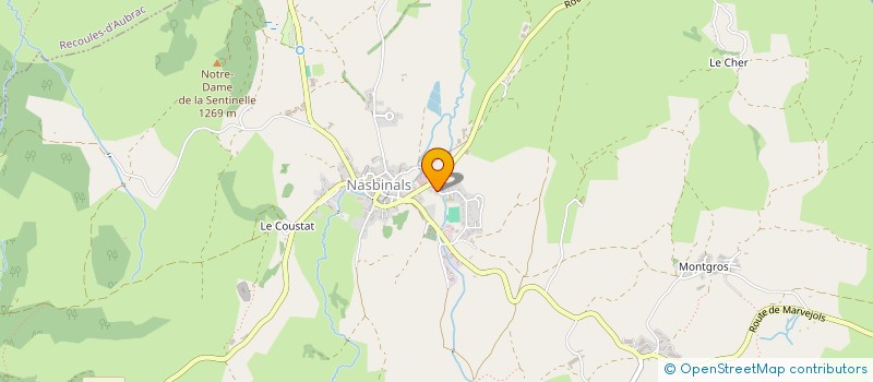 localisation de l'entreprise MONSIEUR PHILIPPE PRUVOST  NASBINALS