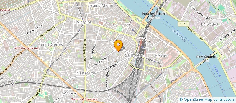 localisation de l'entreprise MONSIEUR PHILIPPE PRYMERSKI  BORDEAUX