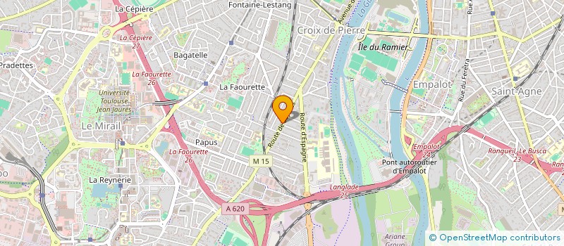 localisation de l'entreprise MONSIEUR PHILIPPE PUCELLE à TOULOUSE