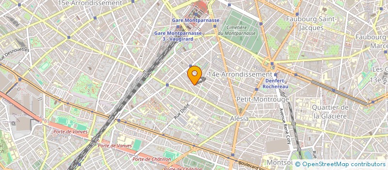 localisation de l'entreprise MONSIEUR PHILIPPE PUECH  PARIS