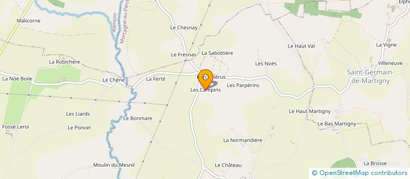 localisation de l'entreprise MONSIEUR PHILIPPE PULLEU  MECRINGES