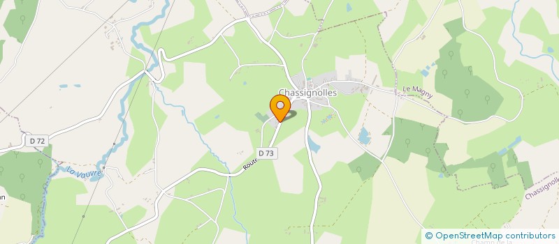 localisation de l'entreprise MONSIEUR PHILIPPE PUYBERTIER à CHASSIGNOLLES