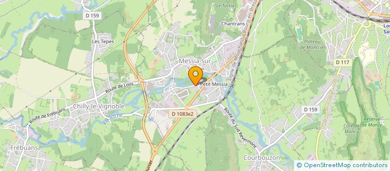 localisation de l'entreprise MONSIEUR PHILIPPE PUYFAGES  MESSIA-SUR-SORNE