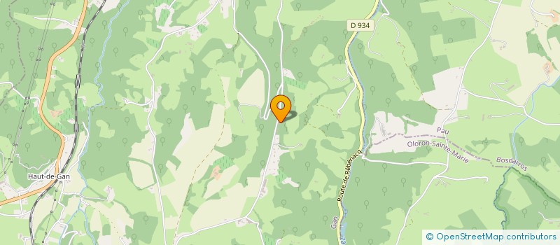 localisation de l'entreprise MONSIEUR PHILIPPE QUARTIER  GAN