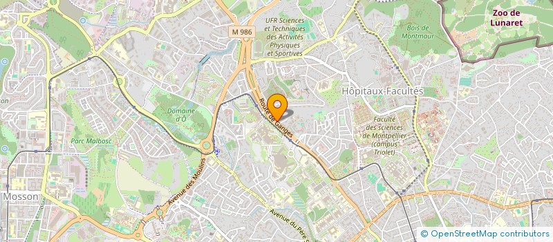 localisation de l'entreprise MONSIEUR PHILIPPE QUILLET  MONTPELLIER