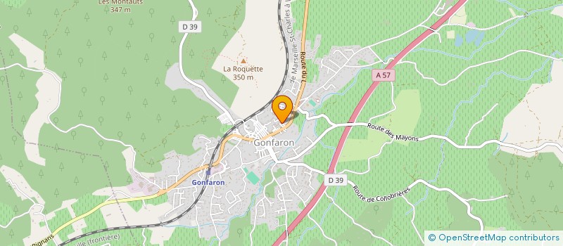 localisation de l'entreprise MONSIEUR PHILIPPE QUINSON  GONFARON