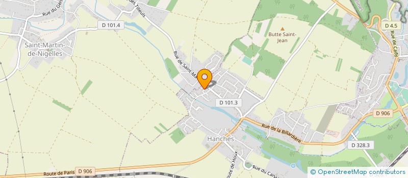 localisation de l'entreprise MONSIEUR PHILIPPE QUINTAIS PROENCA à HANCHES