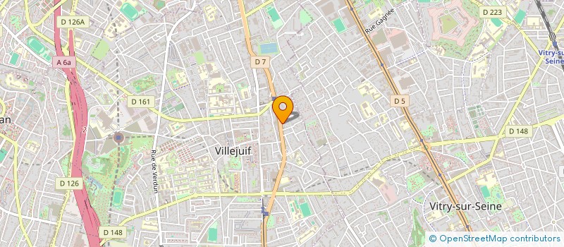localisation de l'entreprise MONSIEUR PHILIPPE QUINTAR à VILLEJUIF