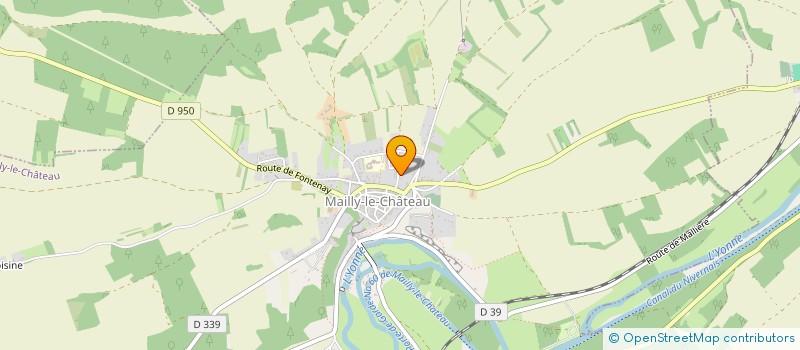 localisation de l'entreprise MONSIEUR PHILIPPE QUIRIN  MAILLY-LE-CHATEAU