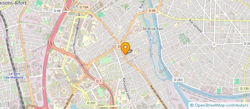 localisation de l'entreprise MONSIEUR PHILIPPE RABA  CRETEIL