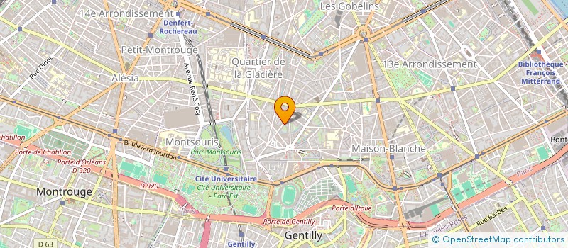 localisation de l'entreprise MONSIEUR PHILIPPE RABATE  PARIS