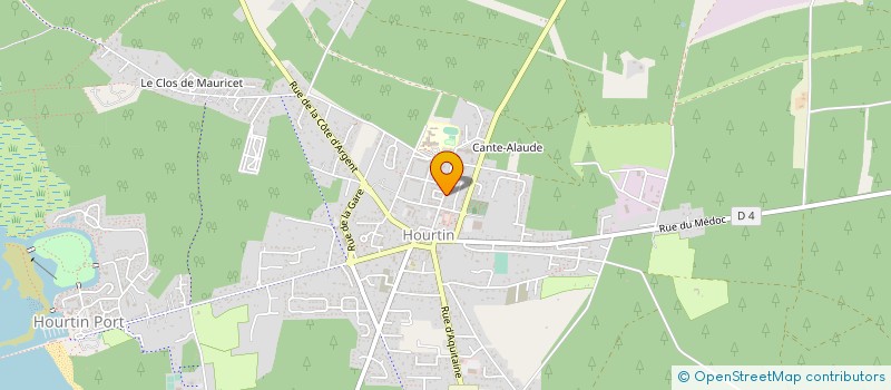 localisation de l'entreprise MONSIEUR PHILIPPE RABENNE à HOURTIN