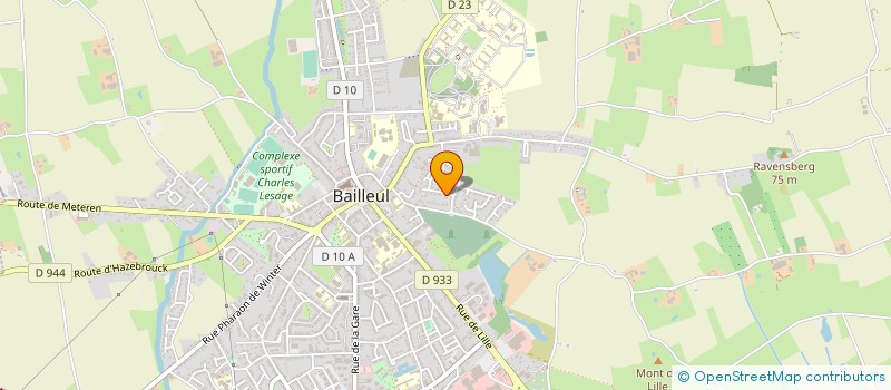 localisation de l'entreprise MONSIEUR PHILIPPE RABIN à BAILLEUL