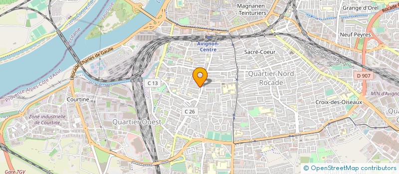 localisation de l'entreprise MONSIEUR PHILIPPE RABSTEJNEK  AVIGNON