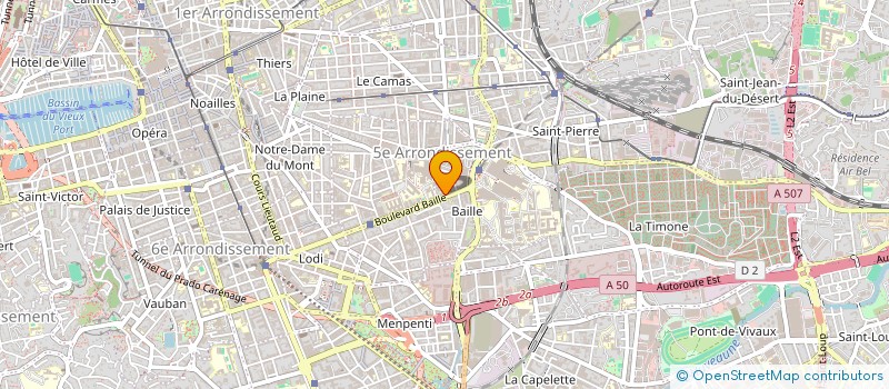 localisation de l'entreprise MONSIEUR PHILIPPE RADOUAN à MARSEILLE