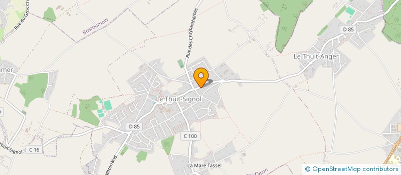 localisation de l'entreprise MONSIEUR PHILIPPE RAGOT  LE THUIT DE L'OISON