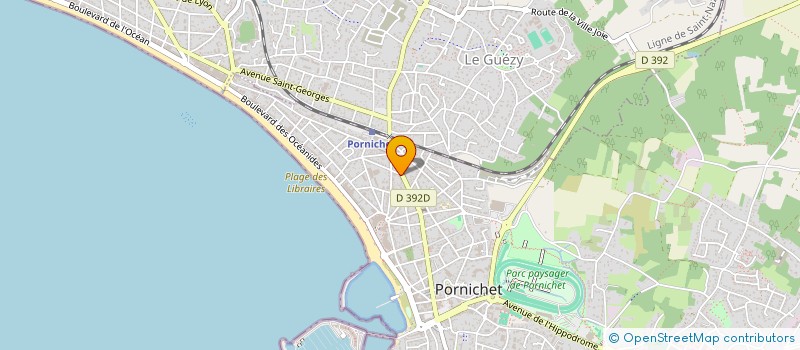 localisation de l'entreprise MONSIEUR PHILIPPE RAIFAUD à PORNICHET