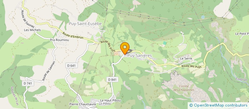 localisation de l'entreprise MONSIEUR PHILIPPE RAINAUT  PUY-SANIERES