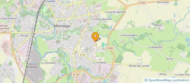 localisation de l'entreprise MONSIEUR PHILIPPE RAISON à MONTAIGU-VENDEE