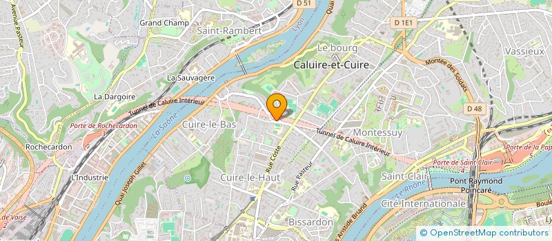 localisation de l'entreprise MONSIEUR PHILIPPE RAMAT à CALUIRE-ET-CUIRE