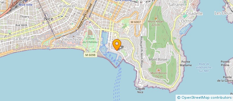 localisation de l'entreprise MONSIEUR PHILIPPE RAMAUGER à NICE