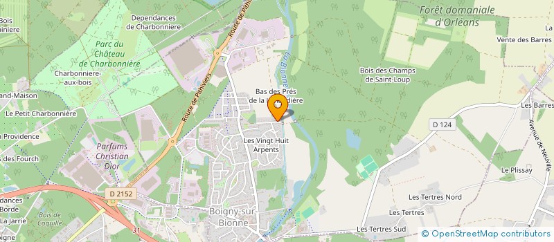localisation de l'entreprise MONSIEUR PHILIPPE RAMEAU  BOIGNY-SUR-BIONNE