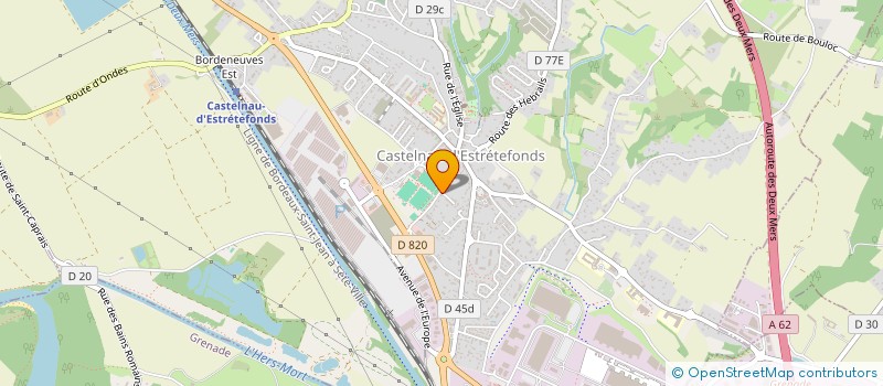 localisation de l'entreprise MONSIEUR PHILIPPE RAMETTE  CASTELNAU-D'ESTRETEFONDS