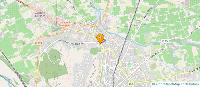 localisation de l'entreprise MONSIEUR PHILIPPE RAMON  CAVAILLON