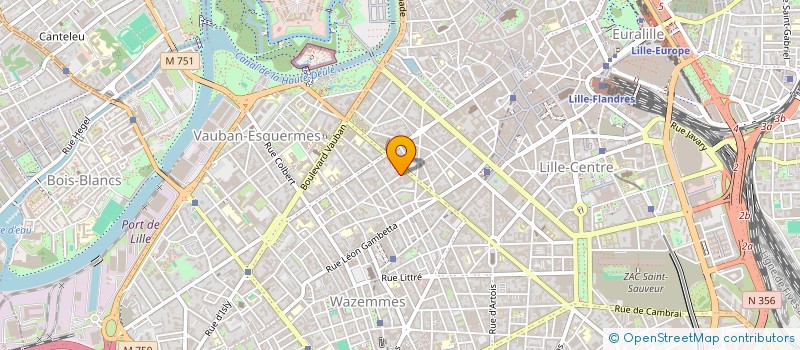localisation de l'entreprise MONSIEUR PHILIPPE RAMON à LILLE