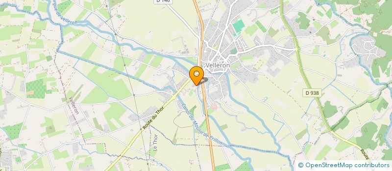 localisation de l'entreprise MONSIEUR PHILIPPE RANC  VELLERON