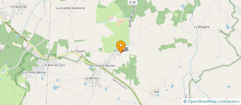 localisation de l'entreprise MONSIEUR PHILIPPE RANDRETSA  SAINT-MARTIN-DE-JUSSAC