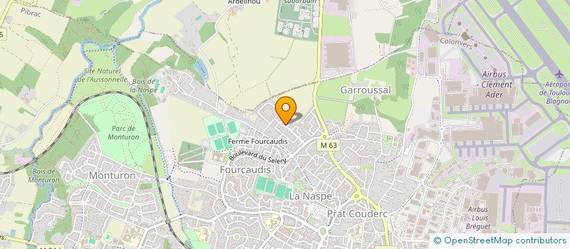localisation de l'entreprise MONSIEUR PHILIPPE RAPHAELL à COLOMIERS