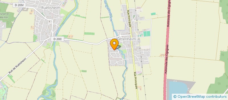 localisation de l'entreprise MONSIEUR PHILIPPE RAPP  BATTENHEIM