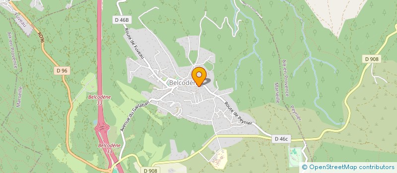 localisation de l'entreprise MONSIEUR PHILIPPE RASCHELLA  BELCODENE