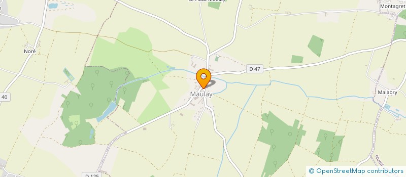 localisation de l'entreprise MONSIEUR PHILIPPE RATOUIT à LA ROCHE-RIGAULT