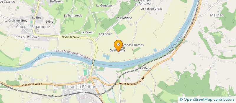localisation de l'entreprise MONSIEUR PHILIPPE RAULT à COUX ET BIGAROQUE-MOUZENS