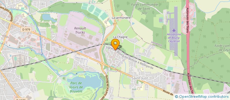 localisation de l'entreprise MONSIEUR PHILIPPE RAVETTO à BOURG-EN-BRESSE