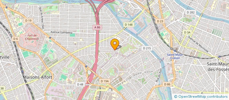 localisation de l'entreprise MONSIEUR PHILIPPE RAYGADE  MAISONS-ALFORT