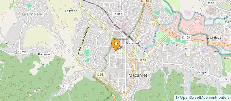 localisation de l'entreprise MONSIEUR PHILIPPE RAYMOND à MAZAMET