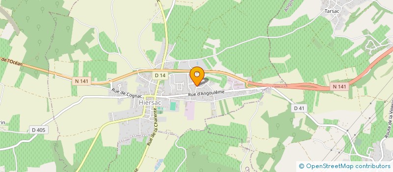 localisation de l'entreprise MONSIEUR PHILIPPE RAYNAUD  ASNIERES-SUR-NOUERE