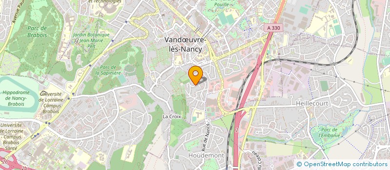 localisation de l'entreprise MONSIEUR PHILIPPE REAL  VANDUVRE-LES-NANCY