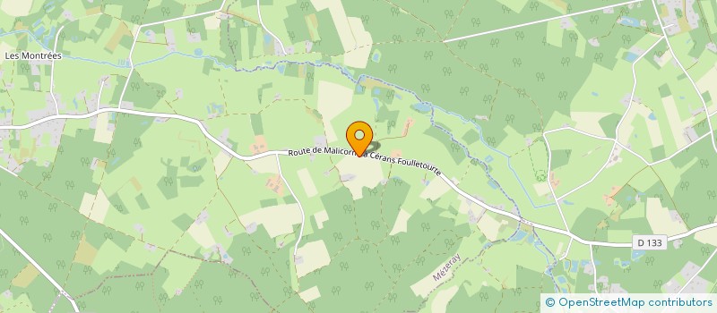 localisation de l'entreprise MONSIEUR PHILIPPE REAUTE  BOUSSE