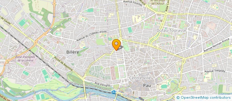 localisation de l'entreprise MONSIEUR PHILIPPE RECABORDE LEVEQUE à PAU
