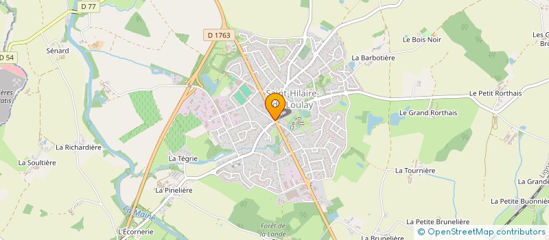 localisation de l'entreprise MONSIEUR PHILIPPE RECOQUILLON à MONTAIGU-VENDEE
