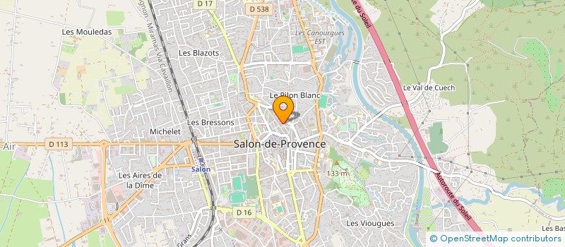 localisation de l'entreprise MONSIEUR PHILIPPE REDON  SALON-DE-PROVENCE